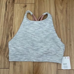 NWT Lululemon high neck sports bra
